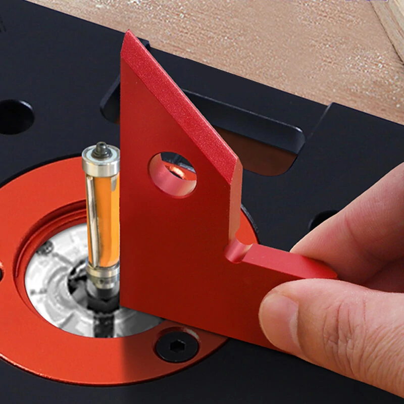 (image for) 45/90 Degree Square Multifunctional Carpenter's Angle Measurement Tool High Precision Woodworking Tool Ideal for Precision Sawing Blade Installation