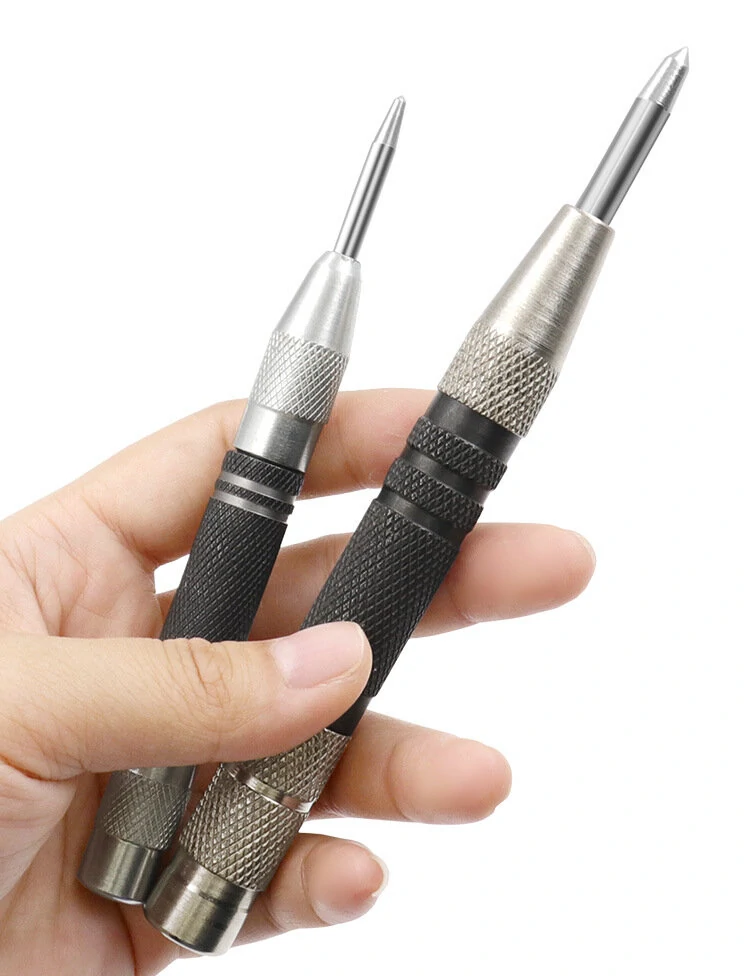(image for) Automatic Centre Punch General Automatic Punch Woodworking Metal Drill Adjustable Spring Loaded Automatic Punch Hand Tools Sets