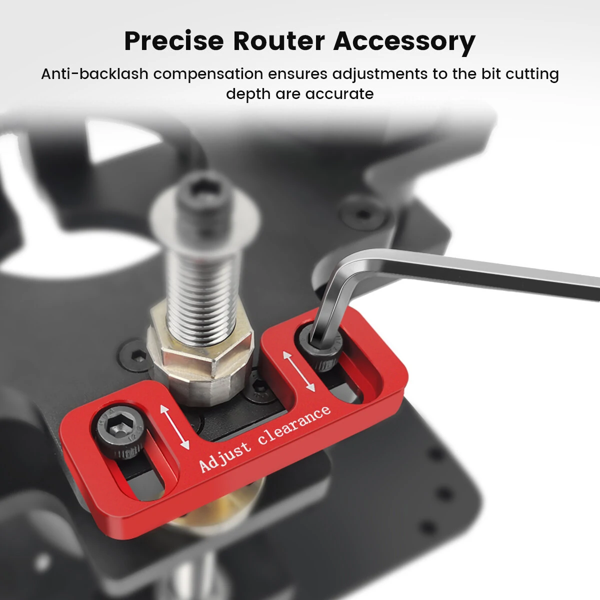 (image for) ENJOYWOOD GD7 PRO Router Lift for 65mm/69mm Wood Router for Router Table Set Up Lift with Router Plate Precision Woodworking