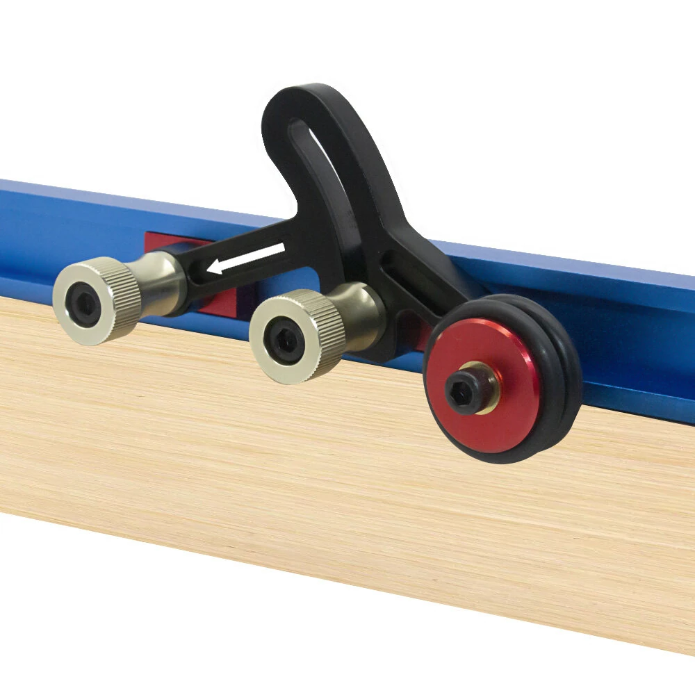 (image for) ENJOYWOOD One Way Bearing Roller Feeder Clear Cut Precision Stock Guides Featherboards Safety Feeding for Table Saw Router Table