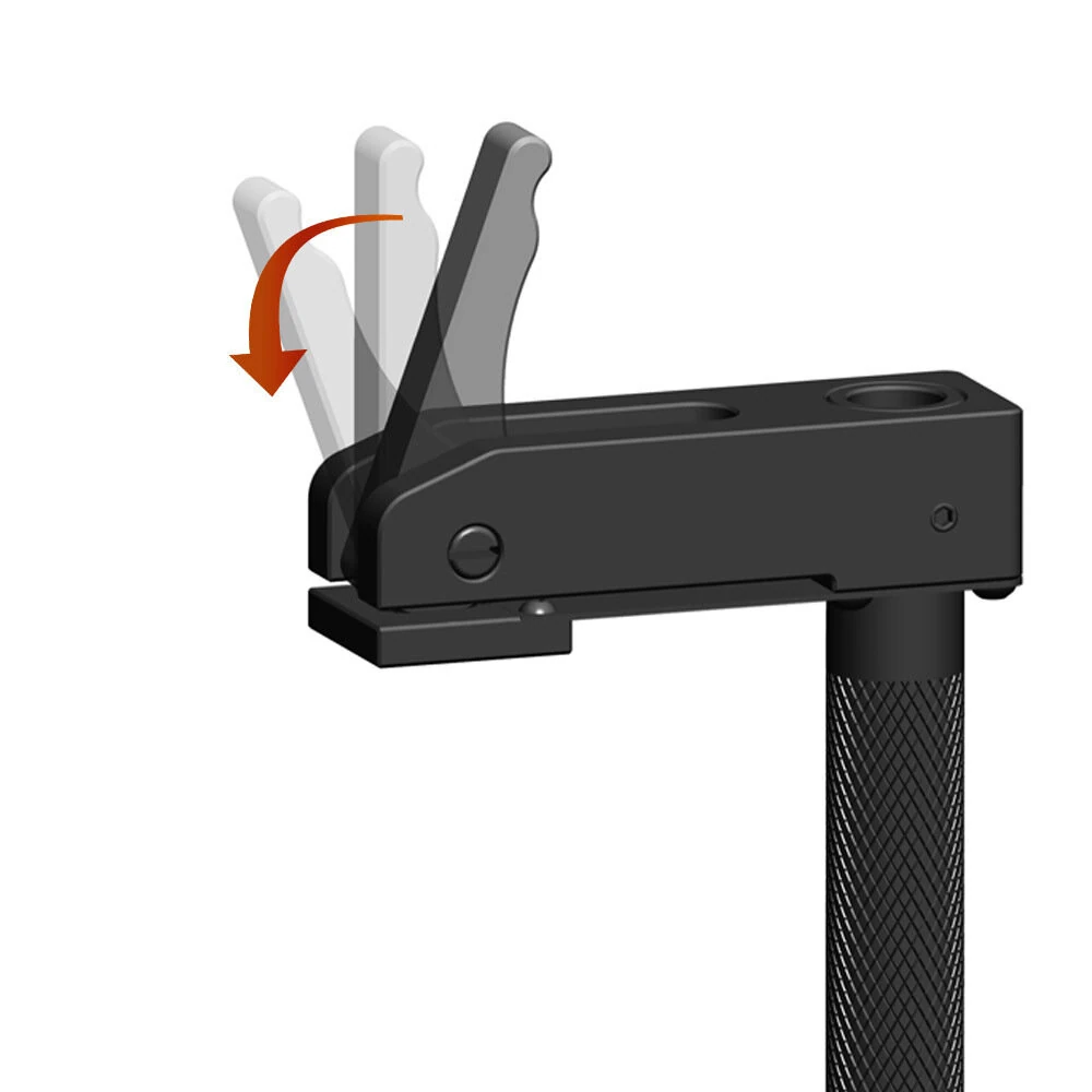 (image for) ENJOYWOOD Woodworking Fast Hold Down Bench Dog Clamp Desktop Quick Acting MFT Clamp