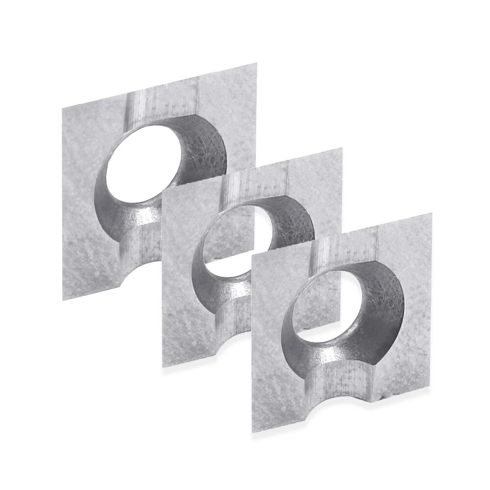(image for) HONGDUI Woodworking Chamfer Plane with 3 Replacement Carbide Insert Two Way Edge Corner Plane 45 Degree Bevel Manual Planer Chamfering Planer for Quick Edge Trimming of Wood